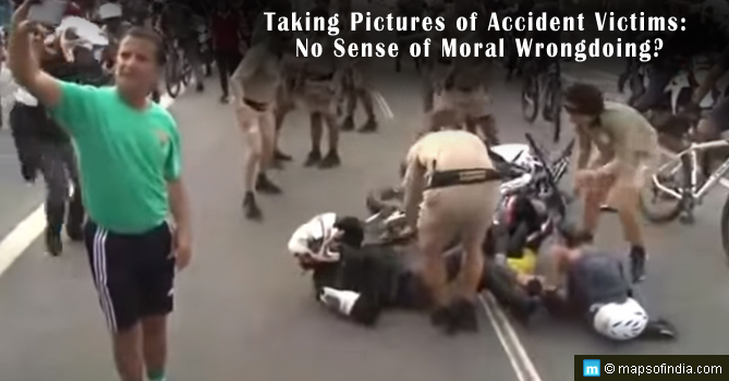 Taking Pictures of Accident Victims: No Sense of Moral Wrongdoing?