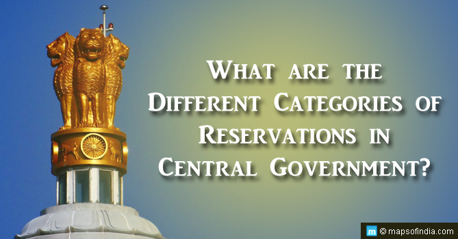What are the Different Categories of Reservations in Central Government Jobs?
