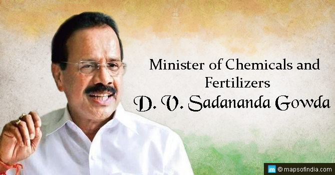 D.V. Sadananda Gowda is a Member of BJP
