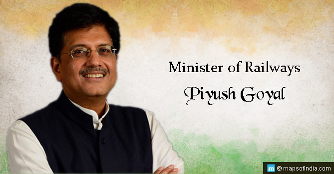 Minister of Railways: Piyush Ved Prakash Goyal
