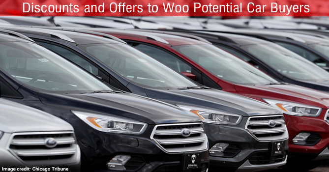 Discounts and Offers to Woo Potential Car Buyers