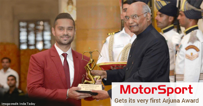 Motorsport Gets Its Very First Arjuna Award