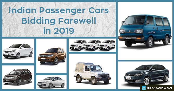 Indian Passenger Cars Bidding Farewell in 2020