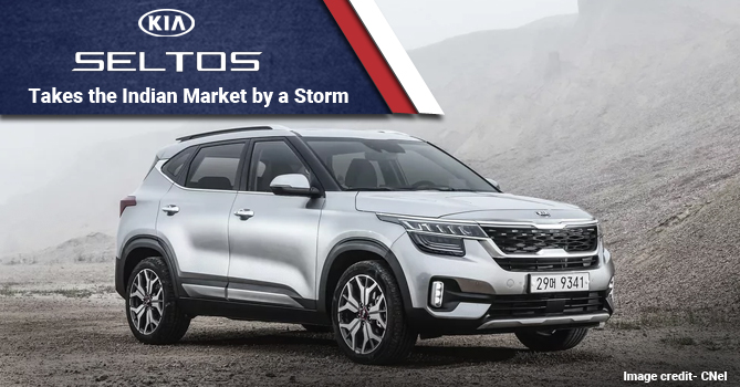 Kia Seltos Takes the Indian Market by a Storm