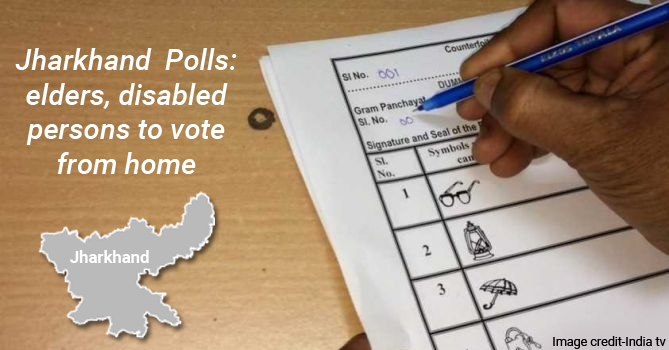 Jharkhand Polls: Elders, Disabled Persons to Vote from Home