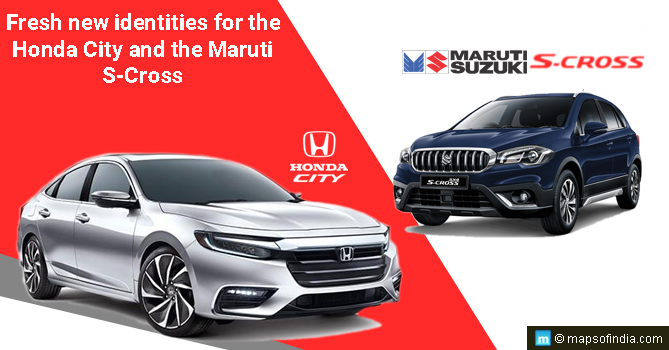Fresh New identities for the Honda City and the Maruti S-cross