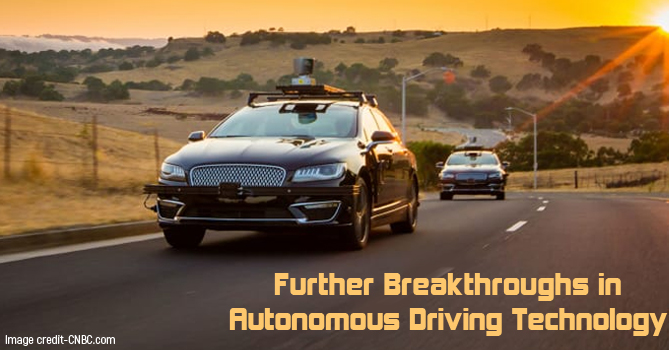 Further Breakthroughs in Autonomous Driving Technology