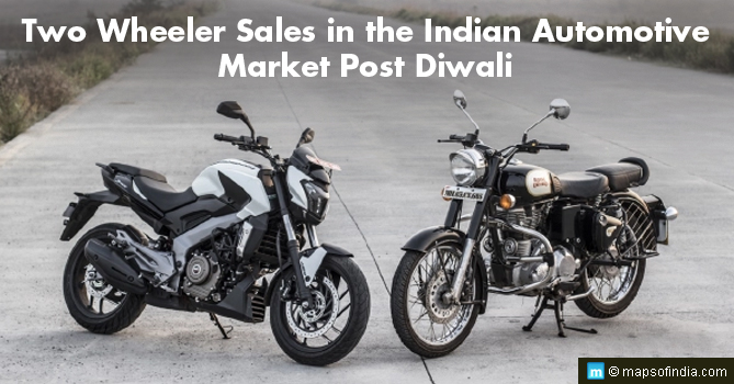 Two Wheeler Sales in the Indian Automotive Market Post Diwali