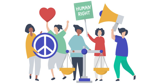 Human Rights Day Celebrations; Provides Voice to Downtrodden