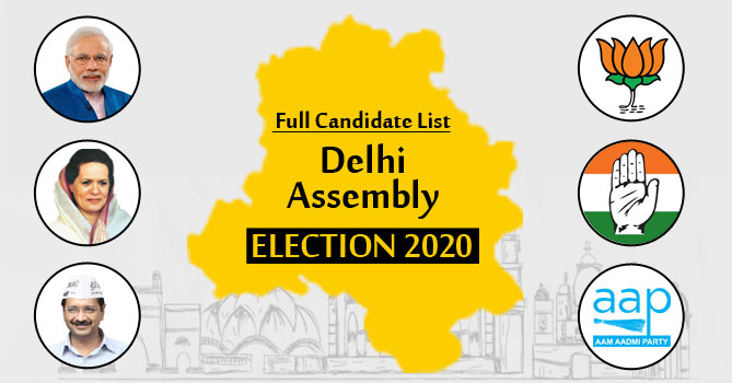 Delhi Assembly Elections - Spot Your Constituency's Favourite Candidate in this Full List
