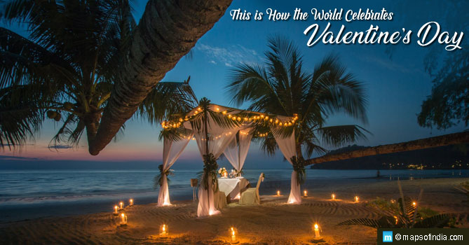 This is How And When the World Celebrates Valentine's Day