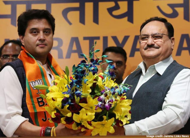 Jyotiraditya Scindia quits Congress in Madhya Pradesh