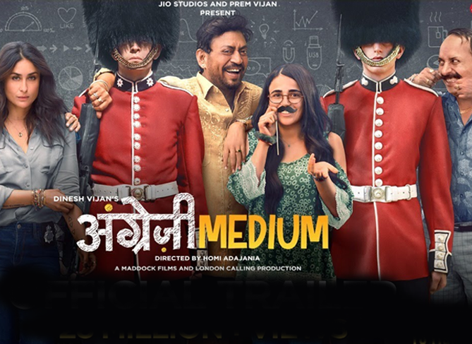 Bollywood Movie - Angrezi Medium