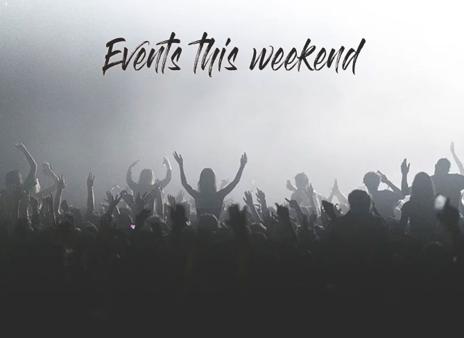 Events This Weekend (March 13 to March 15, 2020)