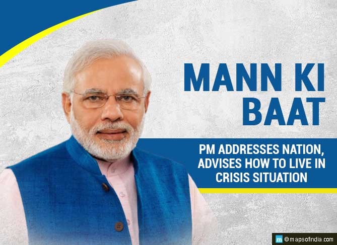 Mann Ki Baat: PM Addresses Nation, Advises How to Live During COVID-19
