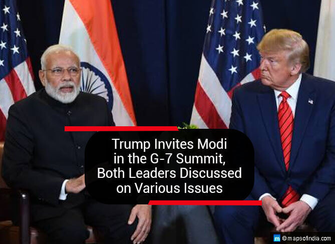 Trump Invites Modi in the G7 Summit, Both Leaders Discussed on Various Issues