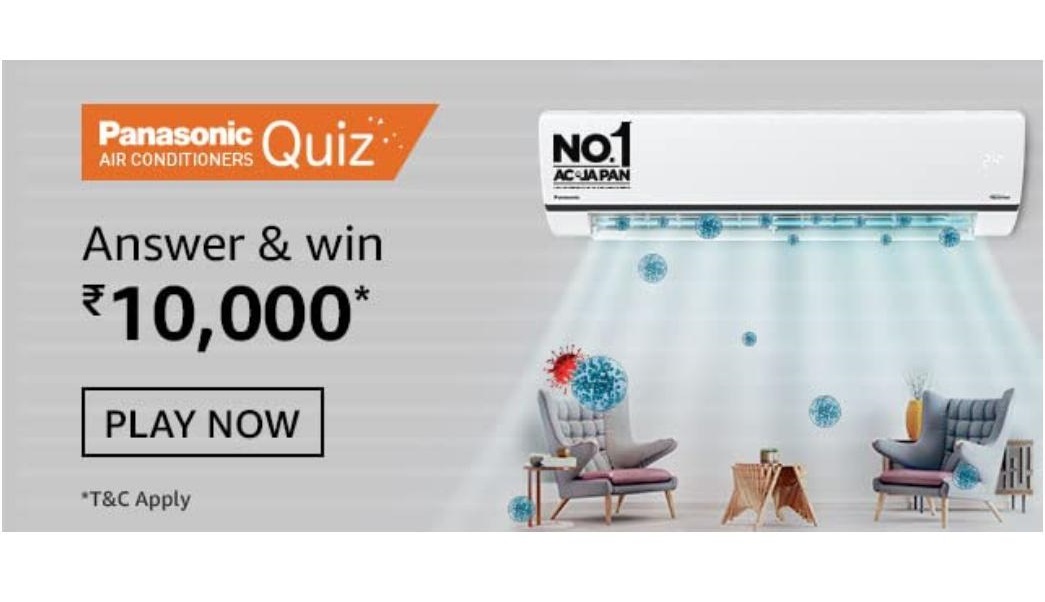 Panasonic Air Conditioners' Amazon Quiz