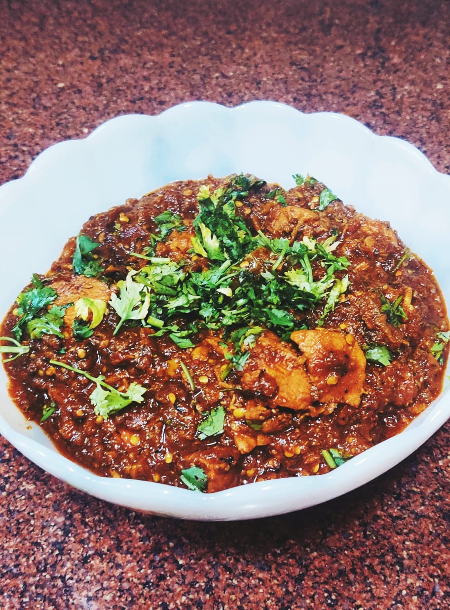 Best Baingan Chicken Recipe (Eggplant Chicken)