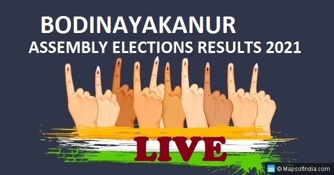 LIVE Bodinayakanur Election Result 2021, Theni District - Bodinayakanur Assembly Seat Winner MLA - Elections Results 2016 Tamil Nadu