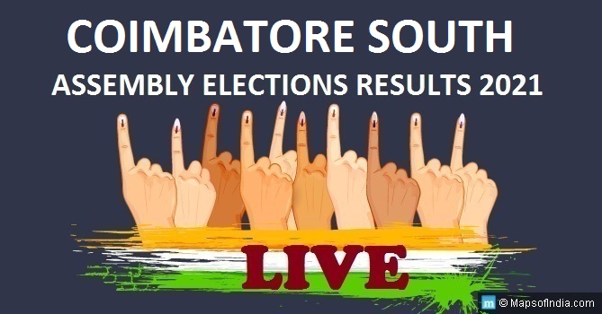 LIVE Coimbatore South Election Result 2021, Coimbatore District - Coimbatore South Assembly Seat Winner MLA - Elections Results 2016 Tamil Nadu