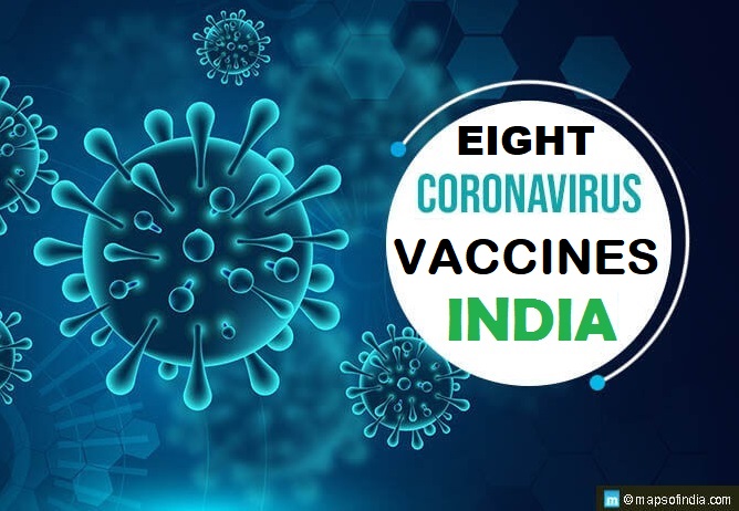 Covid-19 Eight Vaccines for India