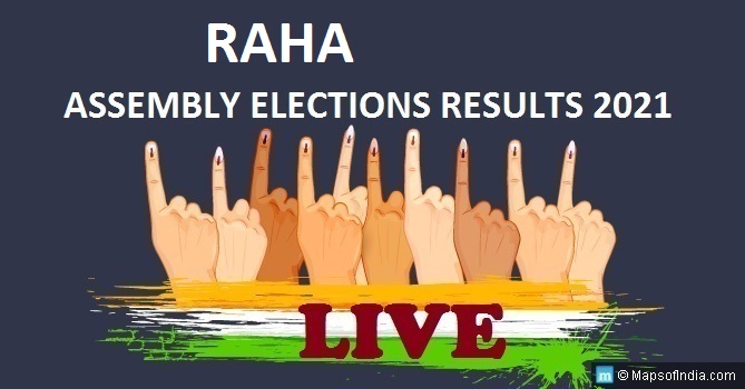 LIVE Raha Election Result 2021, Nagaon District - Raha Vidhan Sabha Seat Winner MLA - Elections Results 2016 Assam