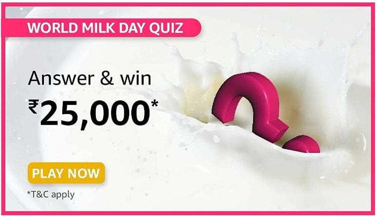 Amazon Milk Day Quiz