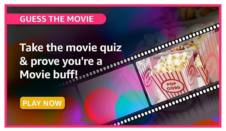 Guess the movie Amazon Quiz