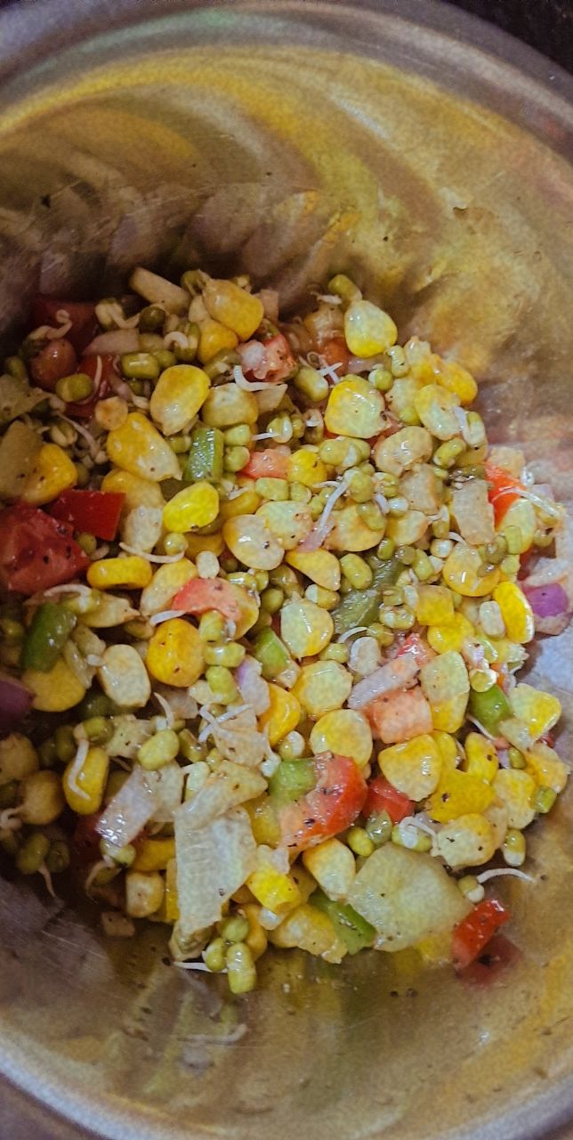 Recipe for Healthy and Simple Sprouts Salad