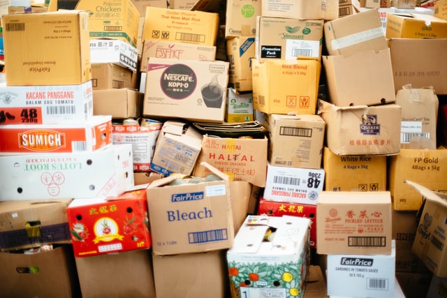 boxes and packing