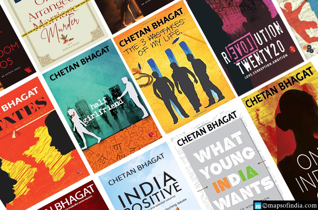 Top 5 Books of Author Chetan Bhagat