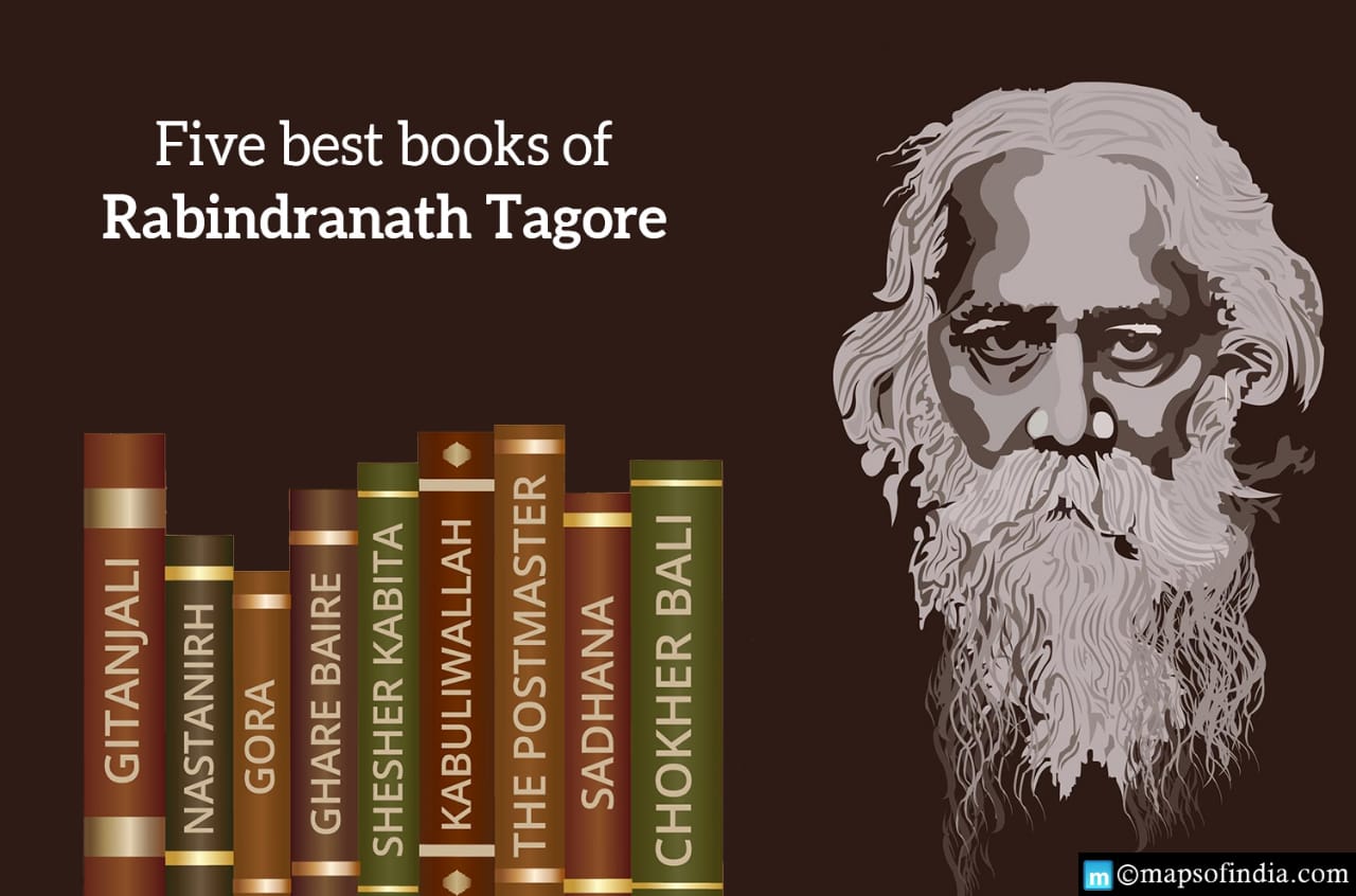 Five Best Books of Author Rabindranath Tagore