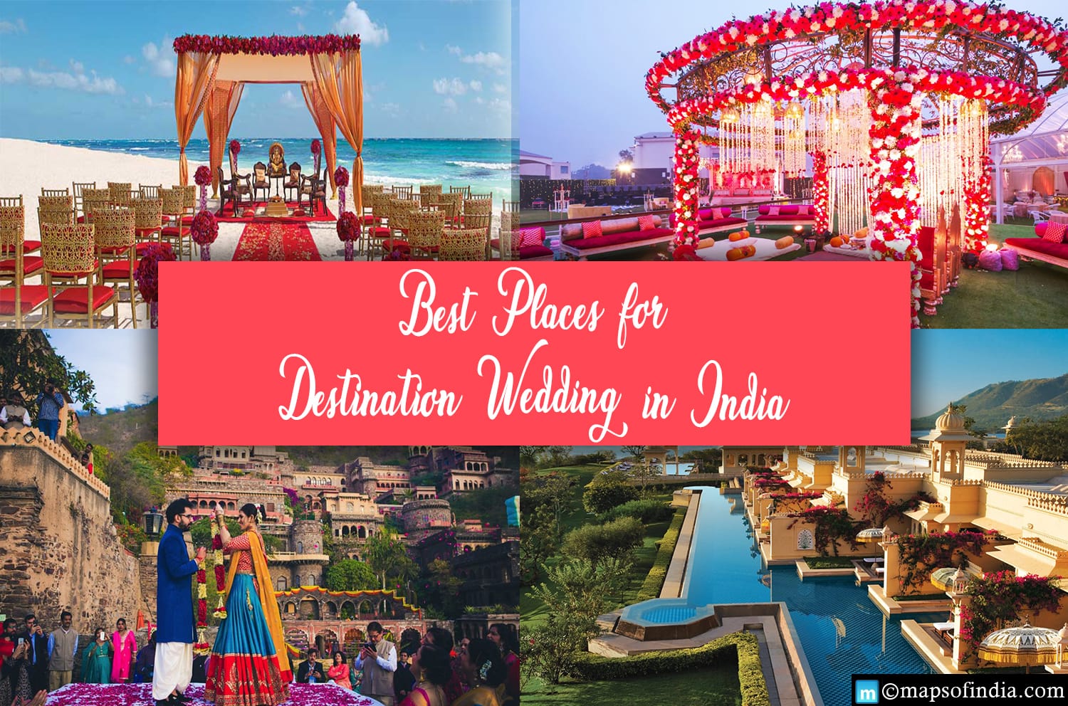 Best Places for Destination Wedding in India
