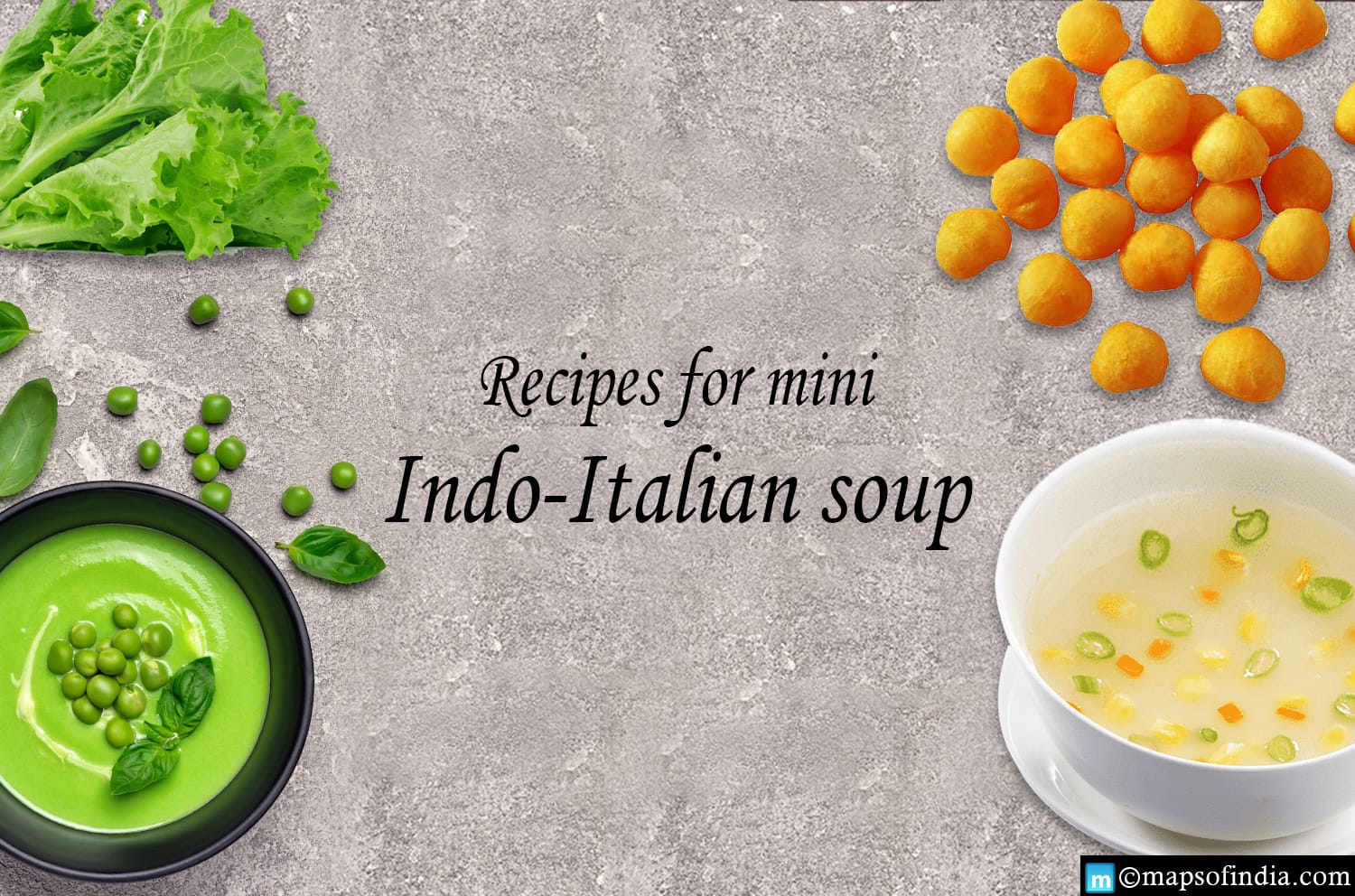 Recipes for Mini Indo-Italian Soup