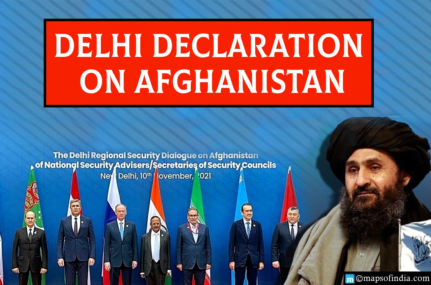 Know about the Delhi Declaration on Afghanistan