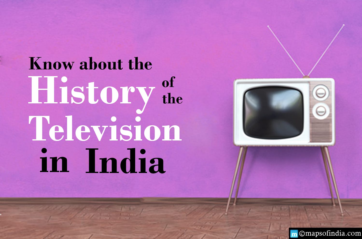 Know about the history of Television in India