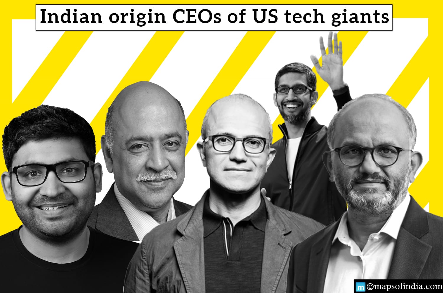 Meet India-origin CEOs of US tech giants