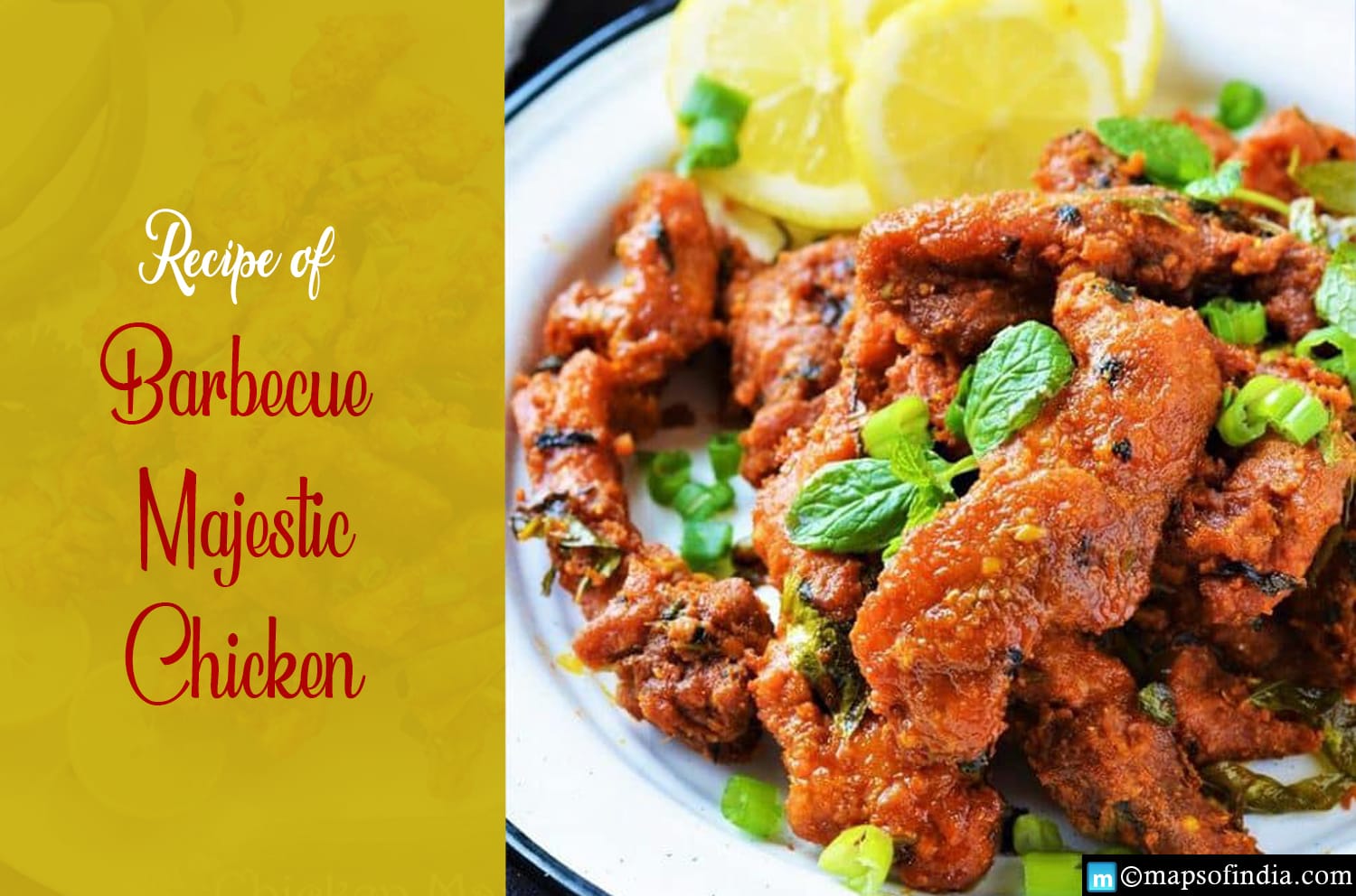 Recipe for Barbecue Majestic Chicken