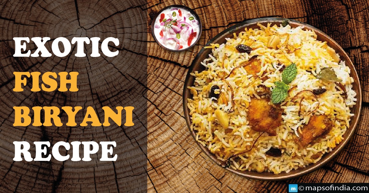 Recipe for Exotic Fish Biryani