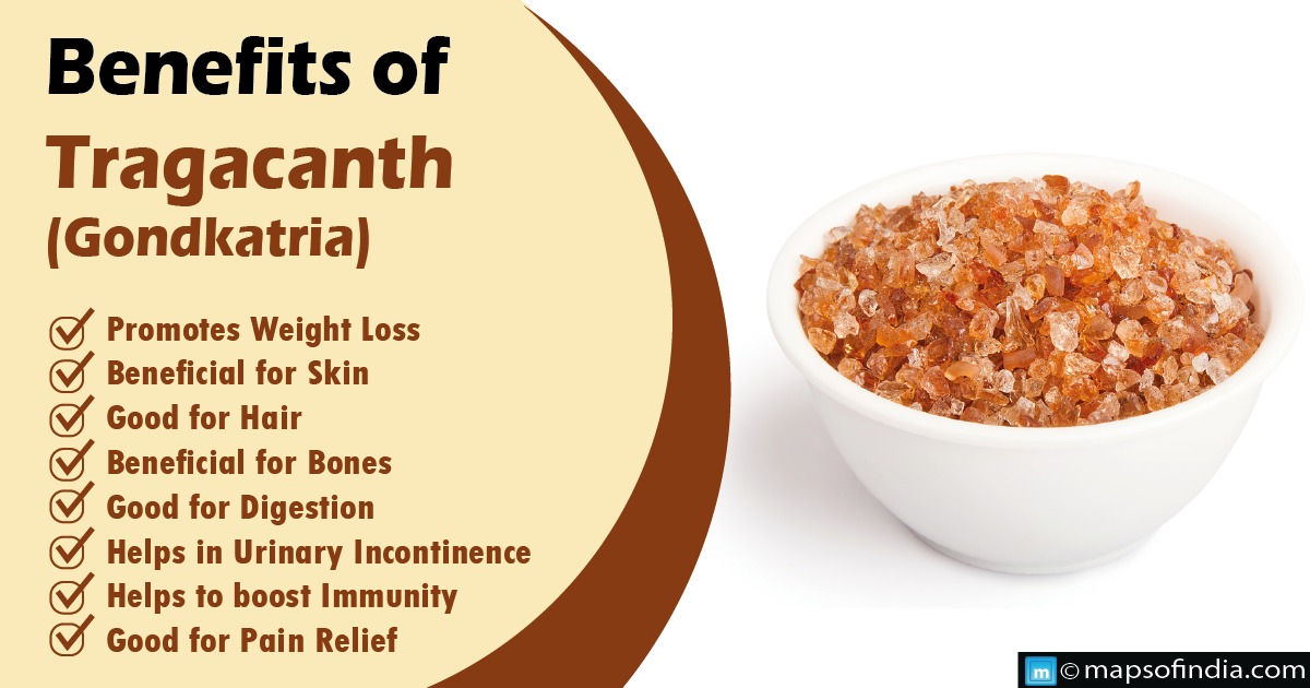 What are the benefits of Tragacanth?