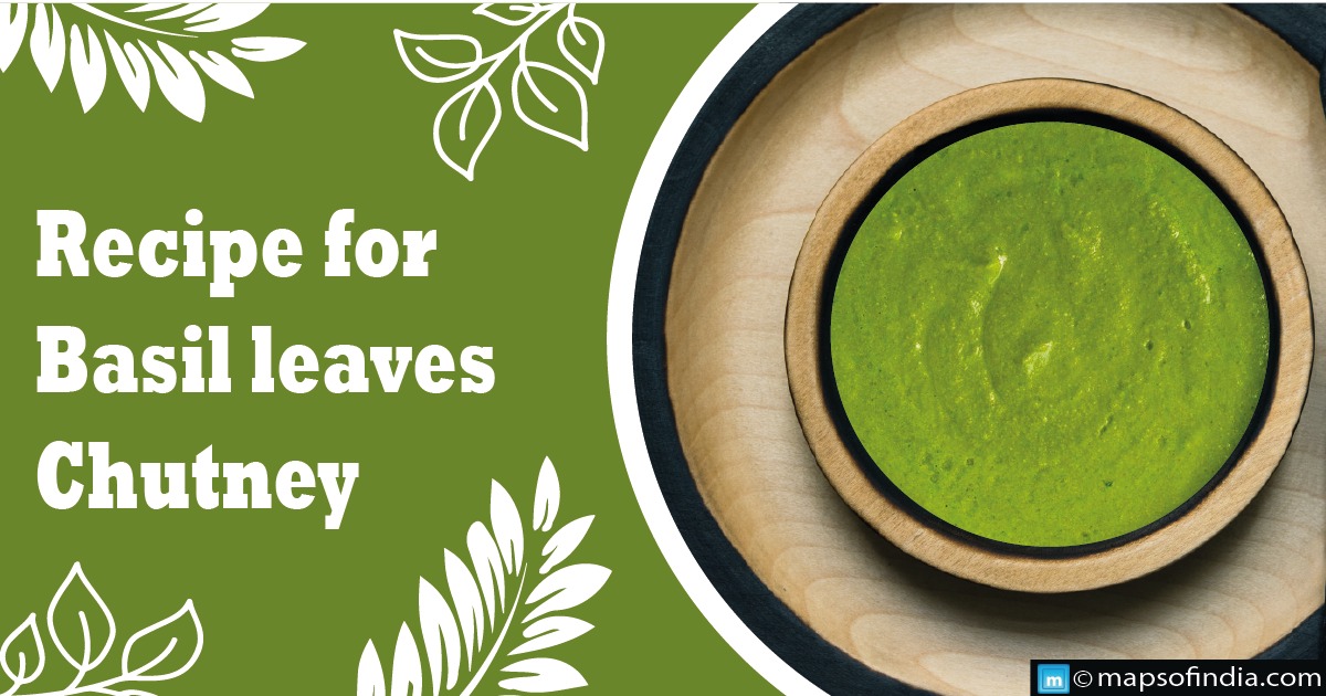Recipe for Basil leaves chutney