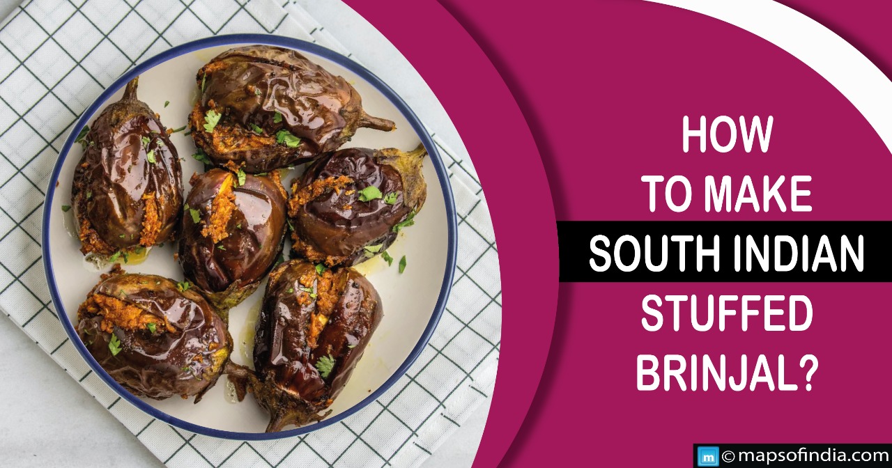 How to make Stuffed Brinjal in South India style?