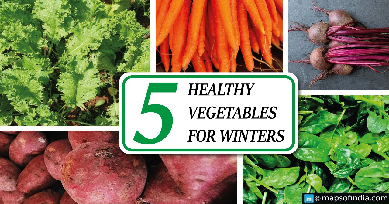 Five Healthy Vegetables for Winters