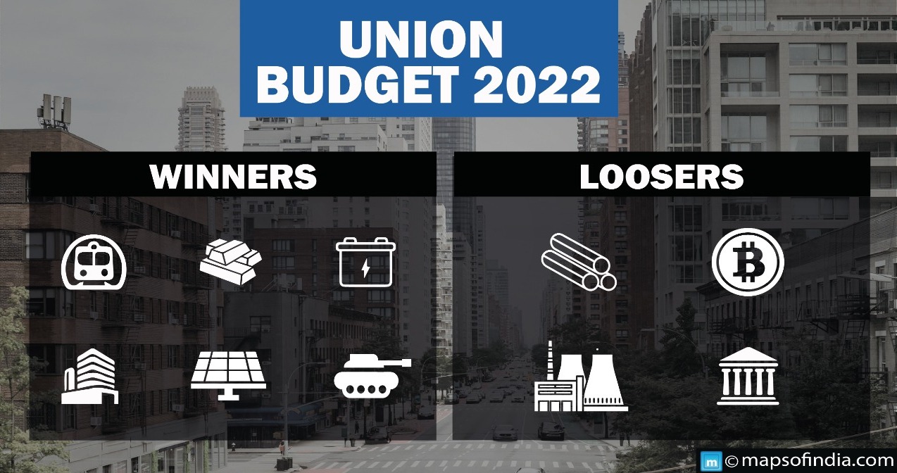 Know about the Winners and the Losers of Union Budget 2022