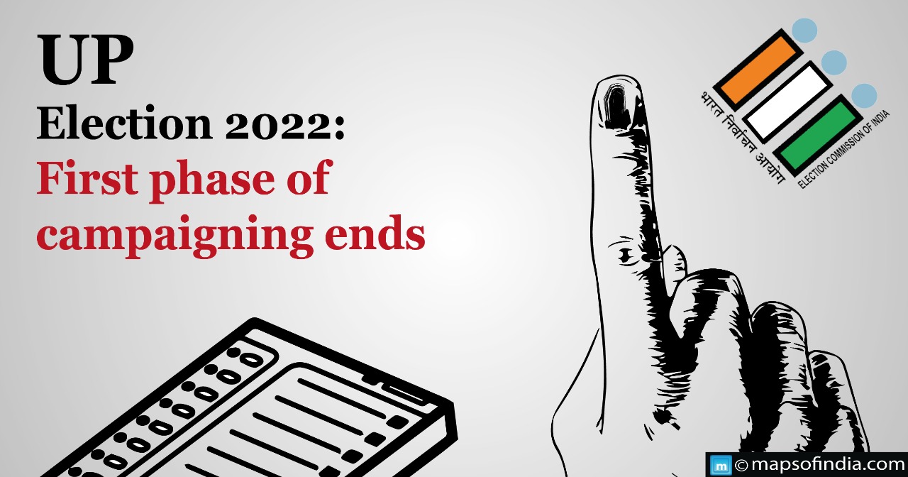 Assembly Election 2022: First phase of campaigning ends in Uttar Pradesh