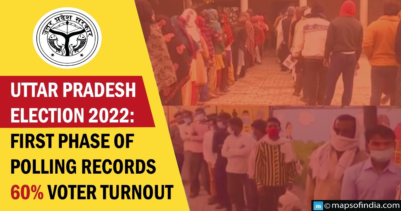 Uttar Pradesh election 2022: First phase of polling records 60% voter turnout