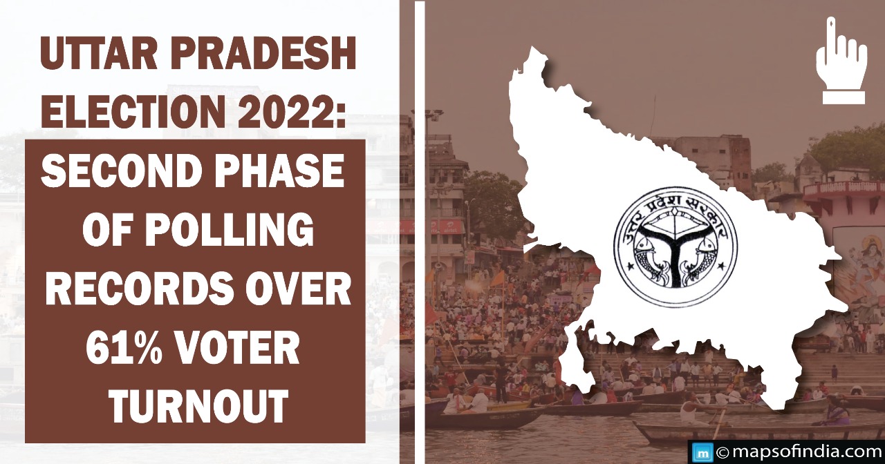 Uttar Pradesh election 2022: Second phase of polling records over 61% voter turnout