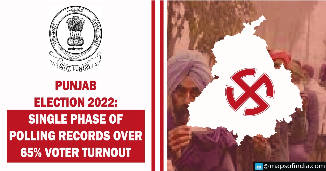 Punjab Election 2022: Single phase of polling records over 65% voter turnout
