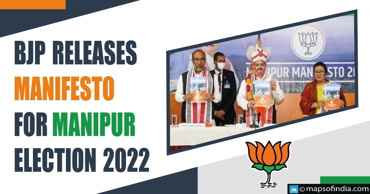 BJP releases Manifesto for Manipur Election 2022