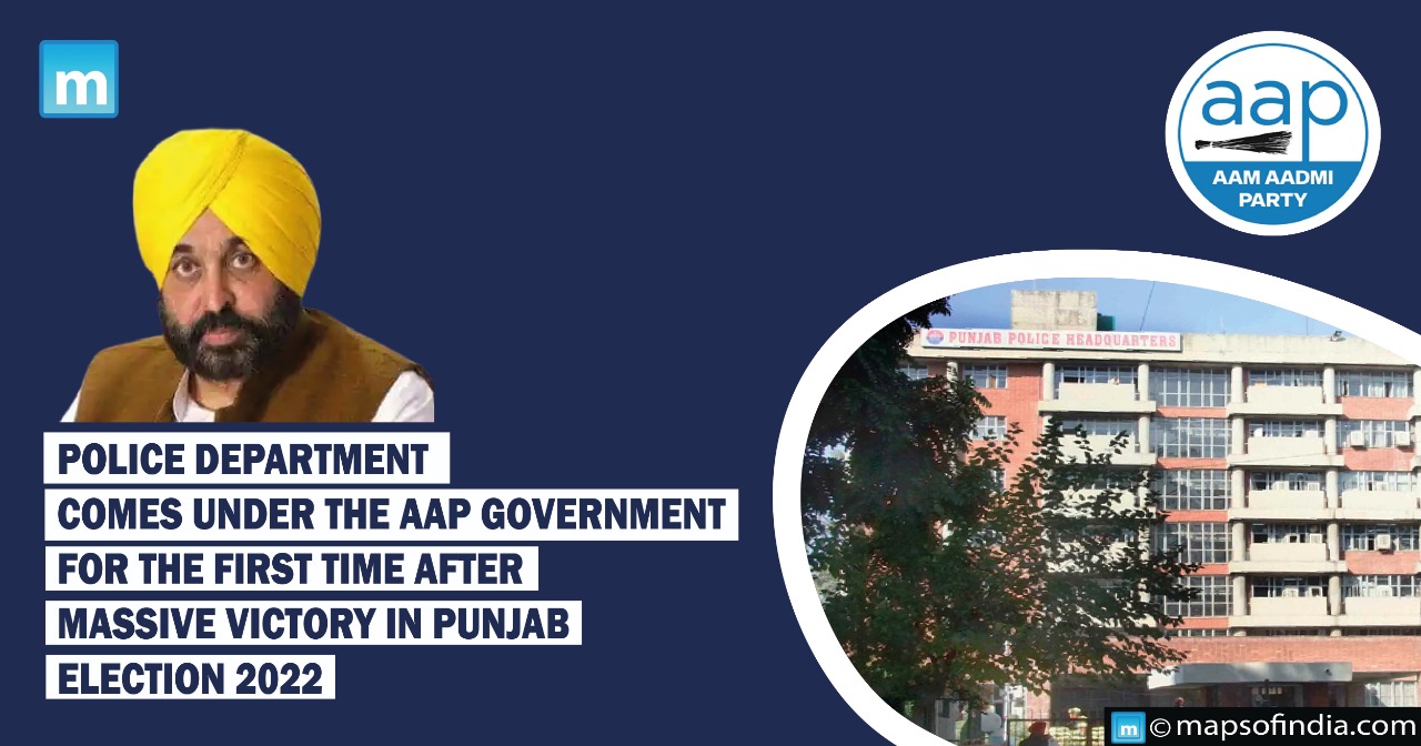 Police department comes under the AAP government for the first time after massive victory in Punjab Election 2022